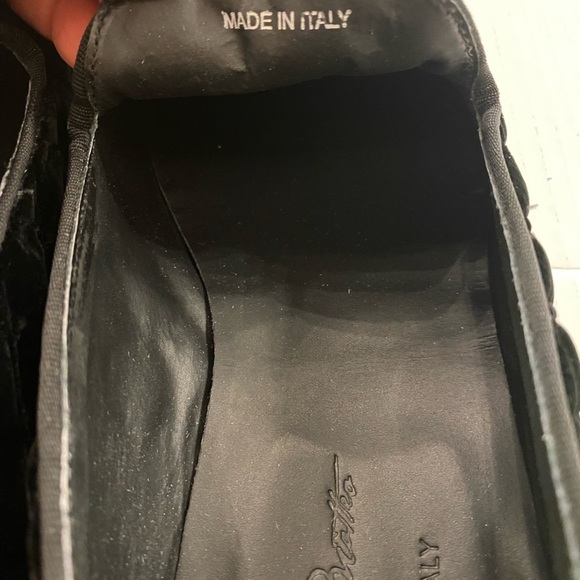 Massimo Matteo Men's Black Quilted Velvet Loafers 8.5 New - Picture 3 of 16